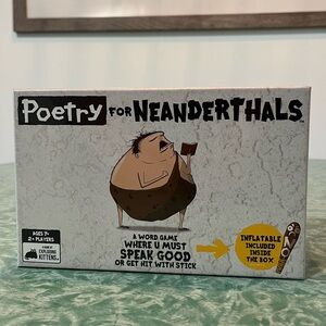 Poetry for Neanderthals game